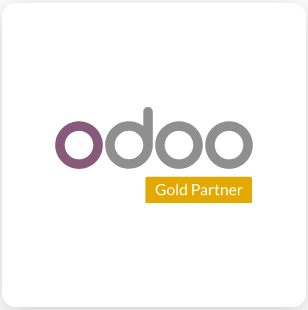 Badge Odoo Gold Partner